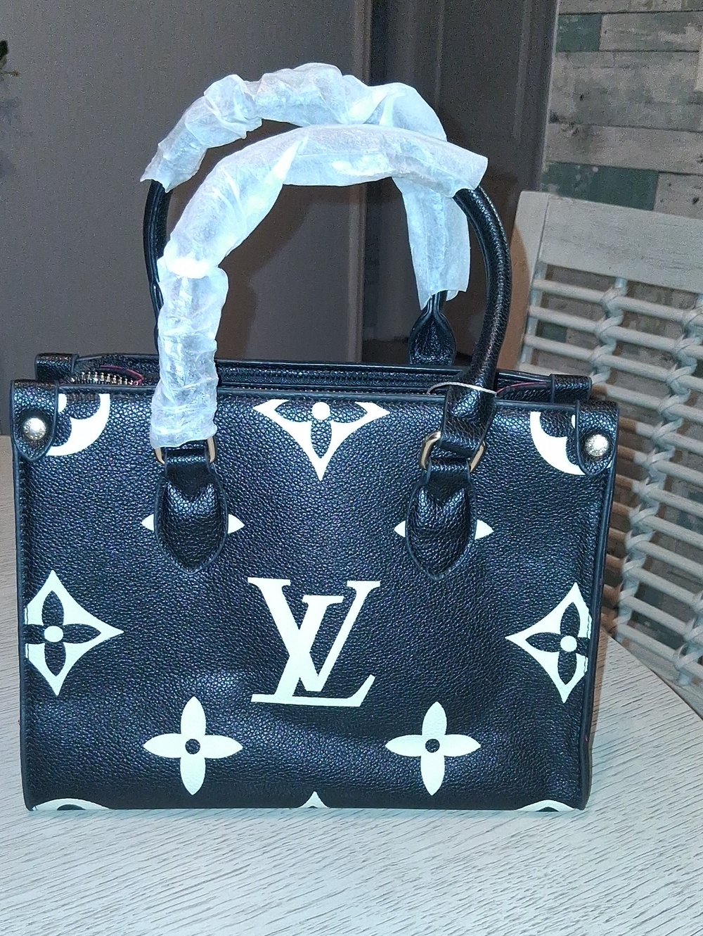 Source Unknown  Monogram Purse New